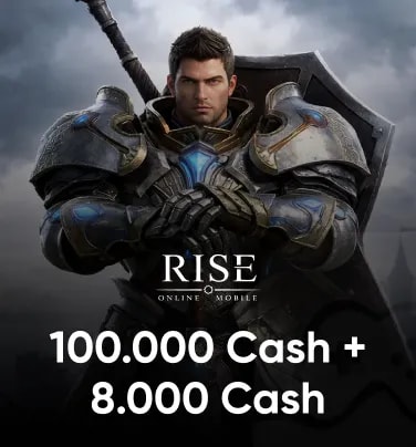 Rise Online World Mobile 100000+8000 Cash