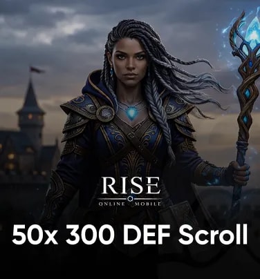 Rise Online World Mobile 50x 300 DEF Scroll