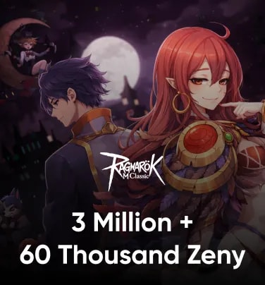 Ragnarok M: Classic 3 Million + 60 Thousand Zeny