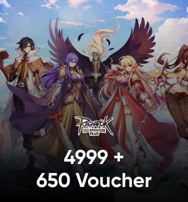 Ragnarok Idle Adventure Plus 4999 + 650 Voucher