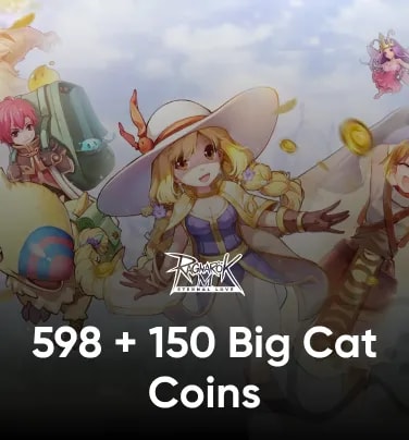 Ragnarok M: Eternal Love (SEA) 598+150 Big Cat Coins