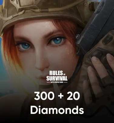 Rules of Survival 300+20 Elmas