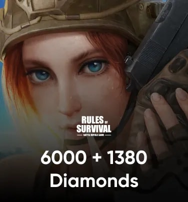Rules of Survival 6000+1380 Elmas
