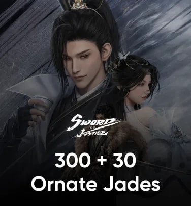 Sword of Justice 300+30 Ornate Jades