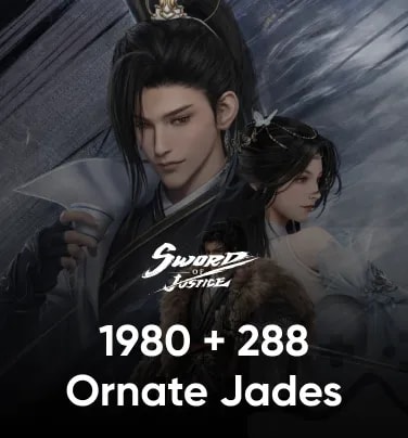 Sword of Justice 1980+288 Ornate Jades