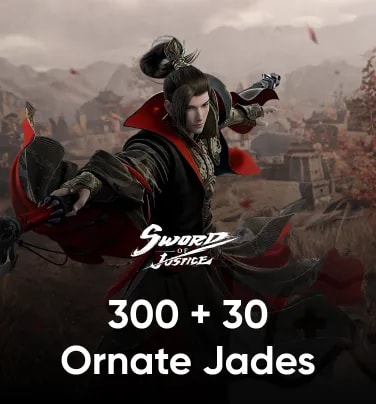 Sword of Justice 300+30 Ornate Jades