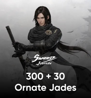 Sword of Justice 300+30 Ornate Jades