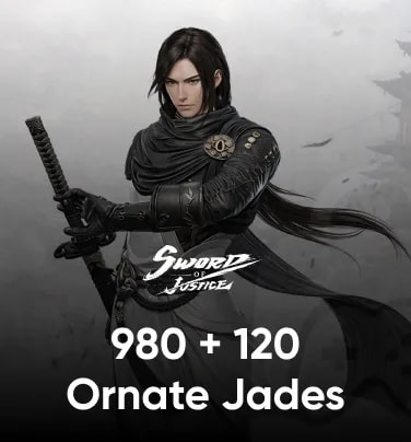 Sword of Justice 980+120 Ornate Jades