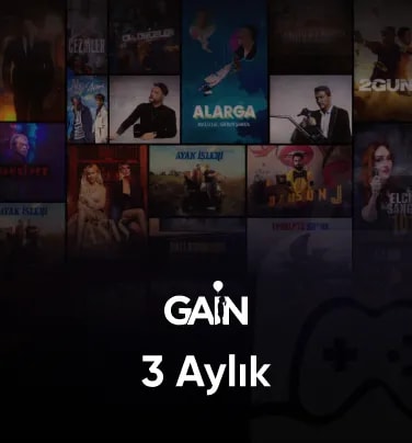 Gain 3 Aylık Abonelik