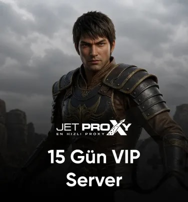Jet Proxy 15 Gün VIP Server