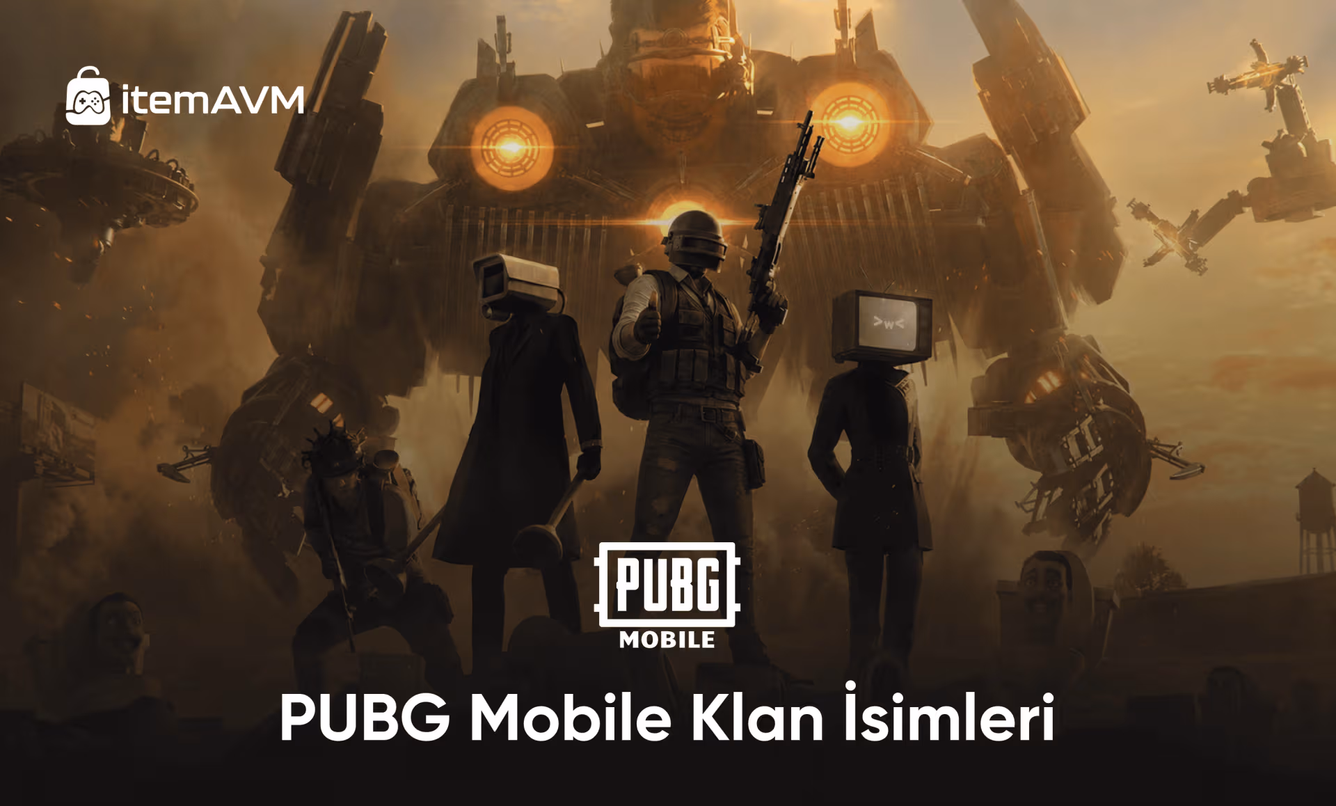 PUBG Klan İsimleri 2026 - İngilizce, Türkçe, Şekilli (150+Öneri)