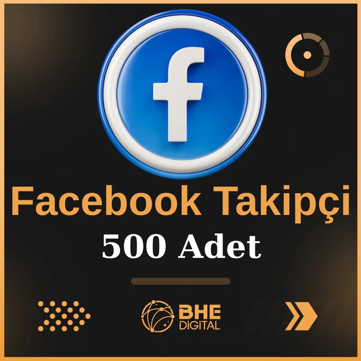 Facebook 500 Adet Kaliteli Takipçi