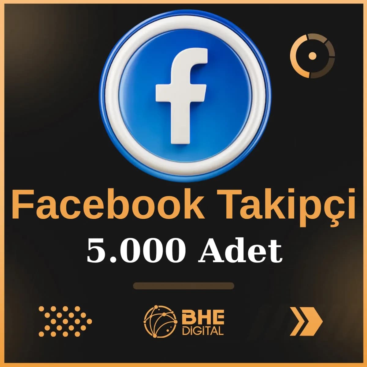 Facebook 5.000 Adet Kaliteli Takipçi