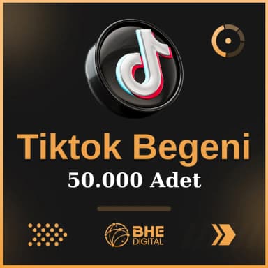 🌟50.000 Adet Kaliteli TikTok Beğeni 💥