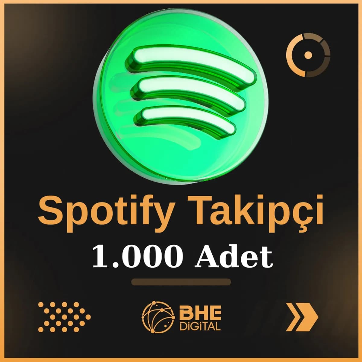 Spotify Kaliteli 1.000 Adet Takipçi