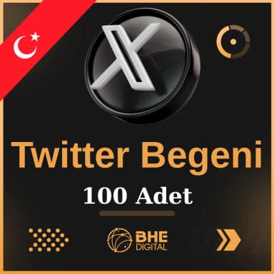 X (Twitter) 100 Adet Türk Beğeni