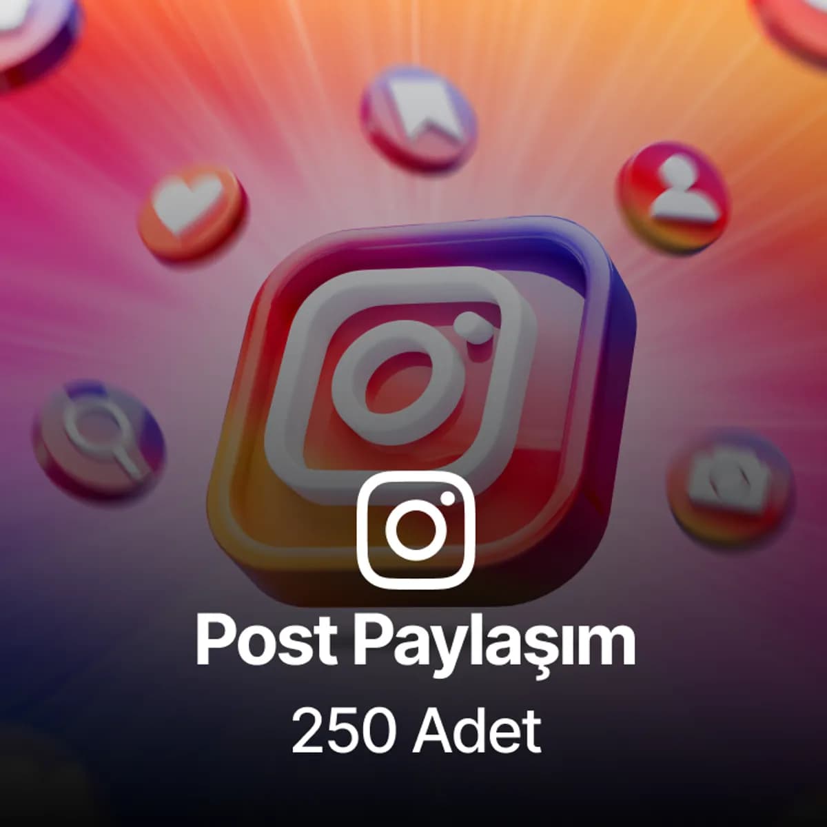 Instagram 250 Post Paylaşım - Keşfet Etkili