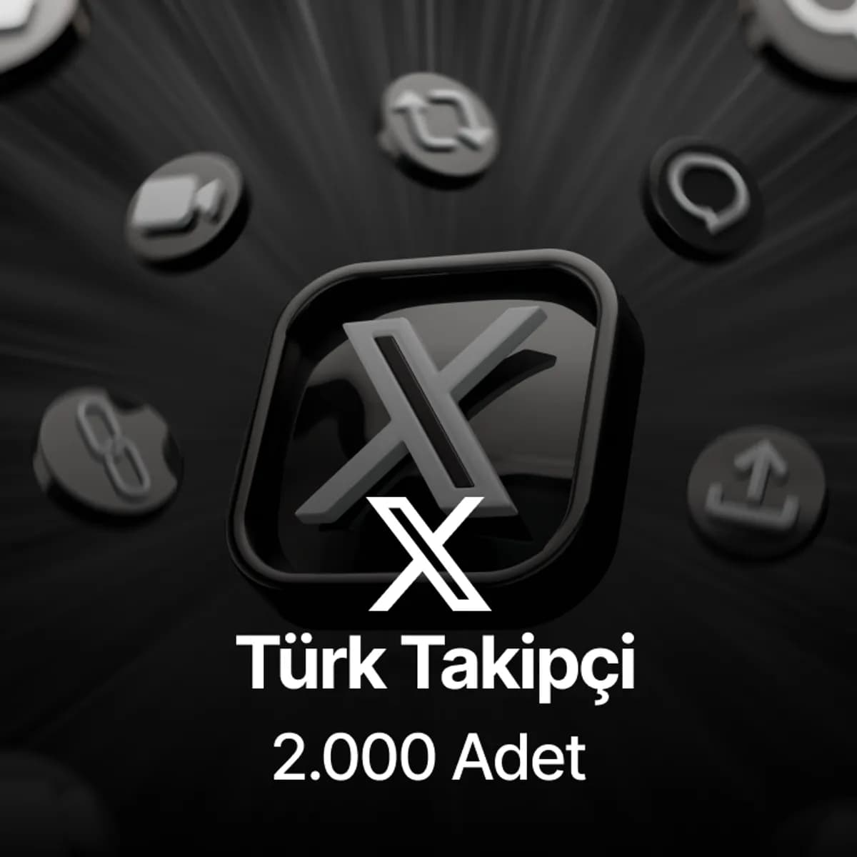 Twitter (X) 2.000 Türk Takipçi - Keşfet Etkili