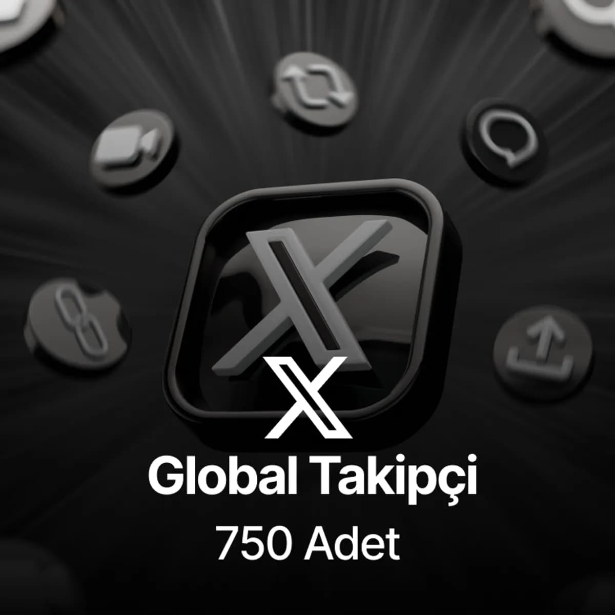 Twitter (X) 750 Global Takipçi - Keşfet Etkili