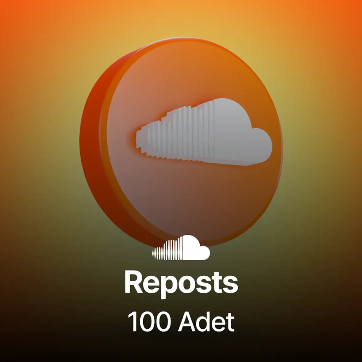 SoundCloud 100 Reposts - Kaliteli Kullanıcılar