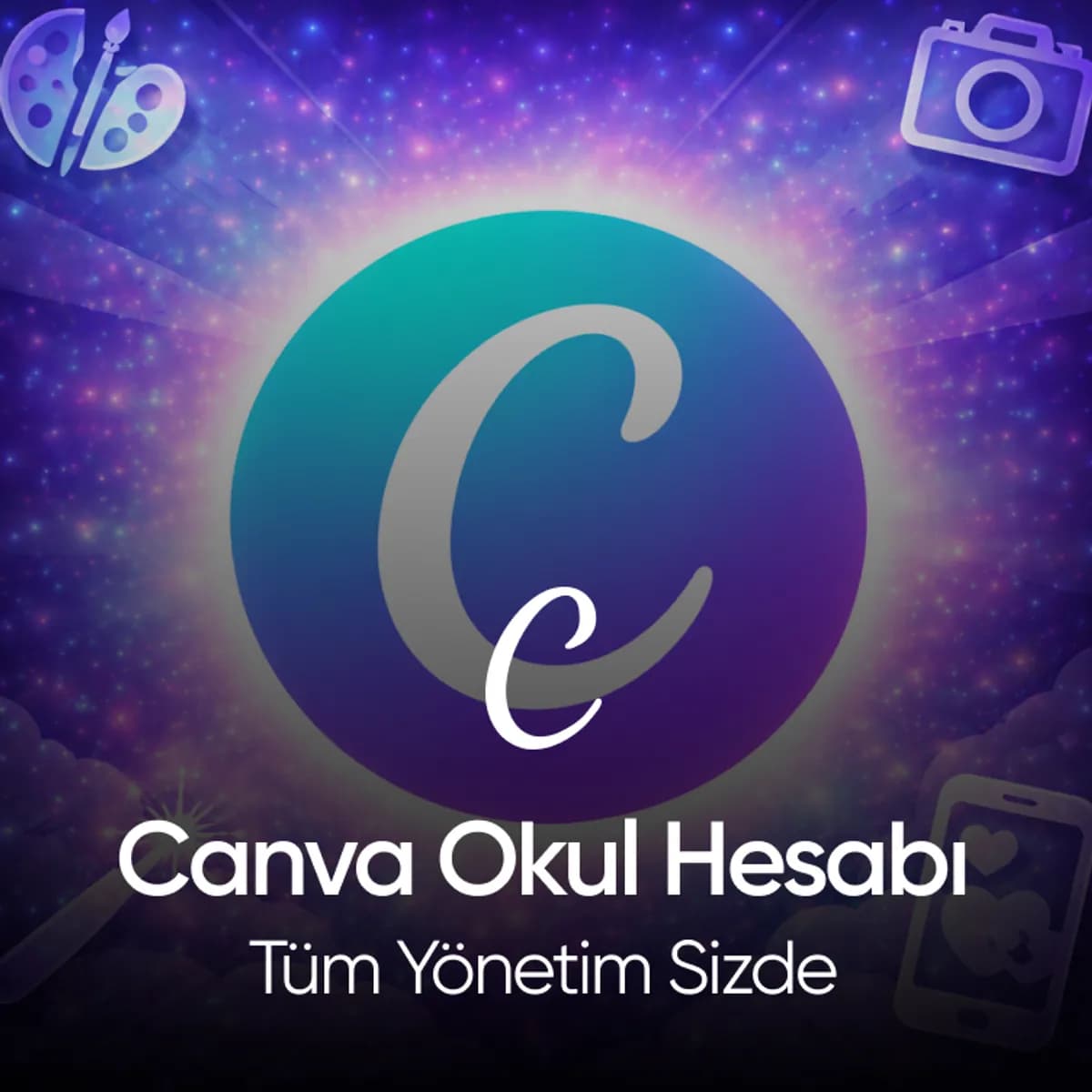 Canva Okul Hesabı (Tüm Yönetim Sizde)