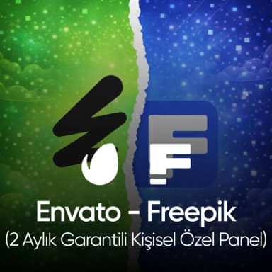Envato - Freepik - (2 Aylık Garantili Kişisel Özel Panel)