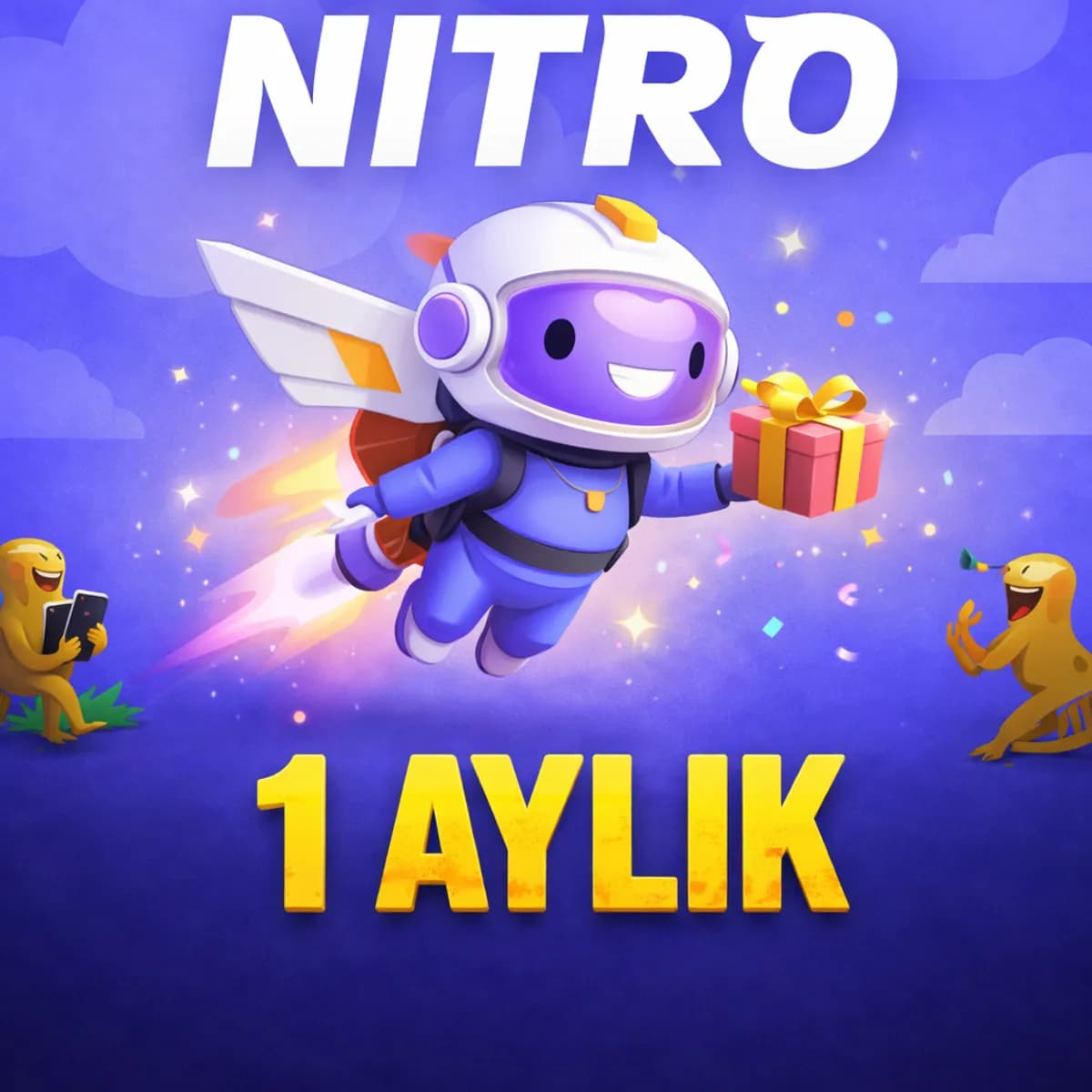 Discord Nitro 1 Ay Abonelik Kodu – Hızlı Teslim