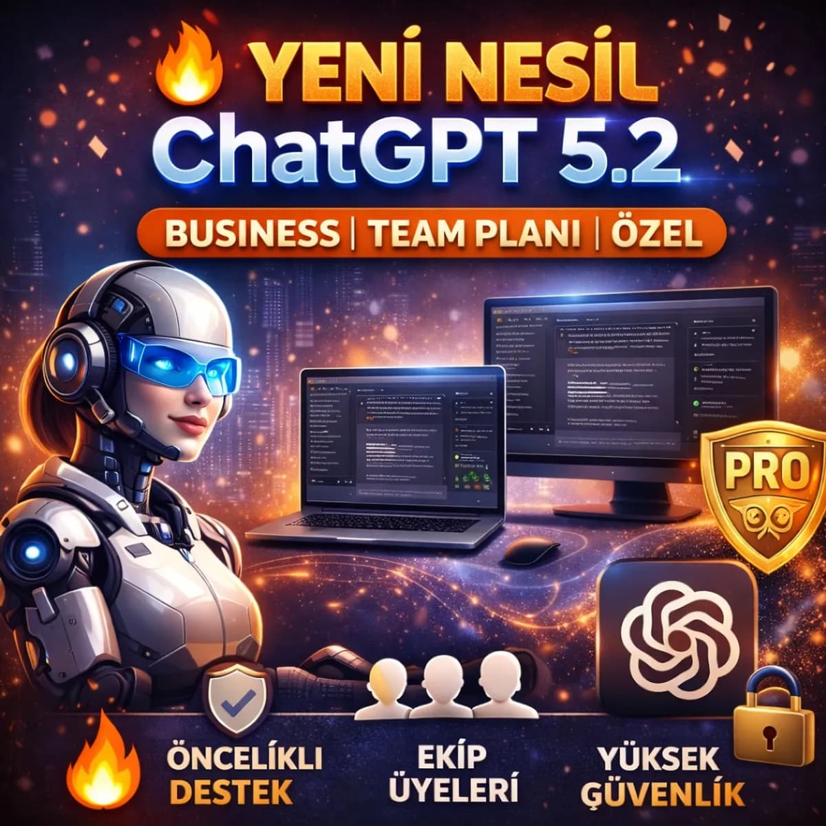 🔥 YENİ NESİL ChatGPT 5.2 BUSINESS | TEAM PLANI | ÖZEL