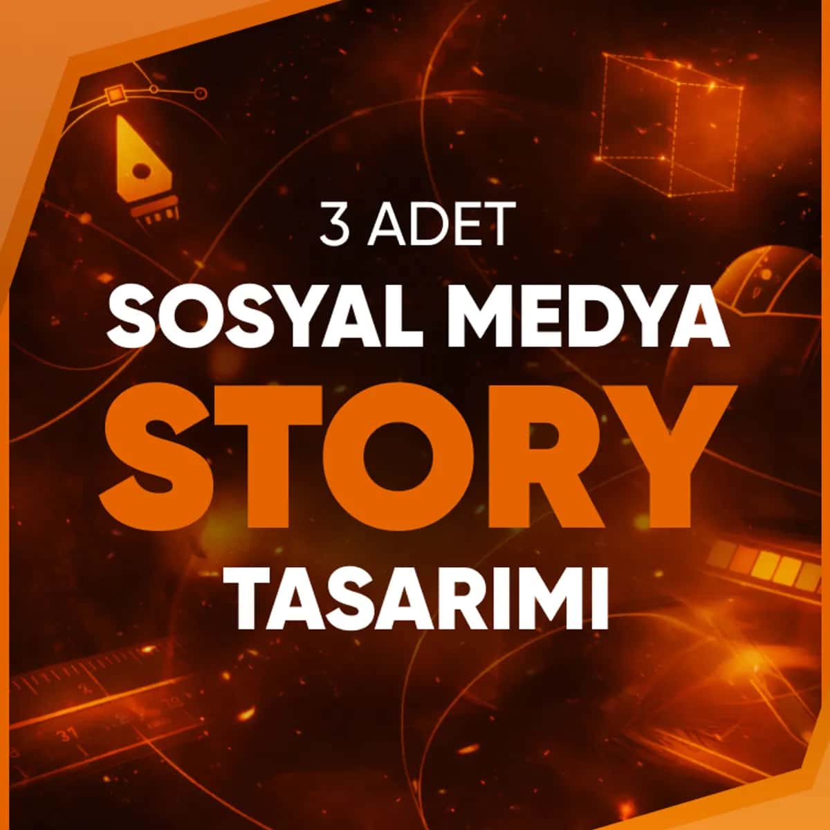 ⭐ Markanıza Özel 3 Story Tasarımı