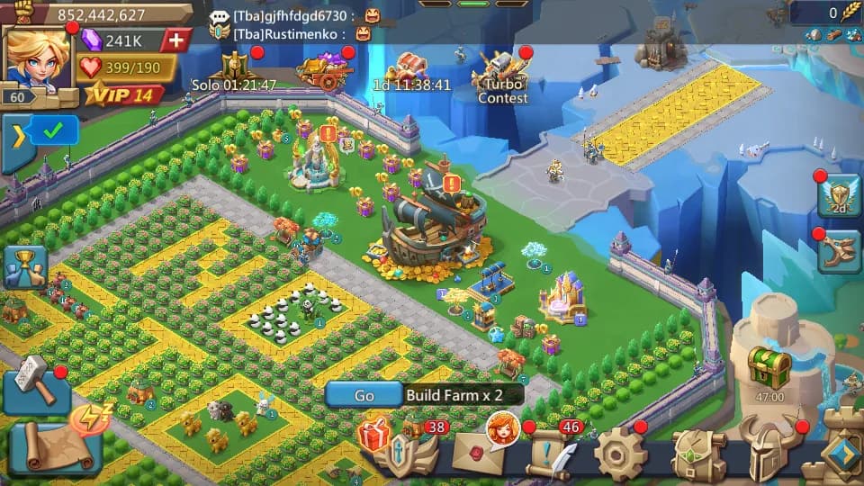 K1588 | 852M Might | T5 | 12M Troops | 241K Gems