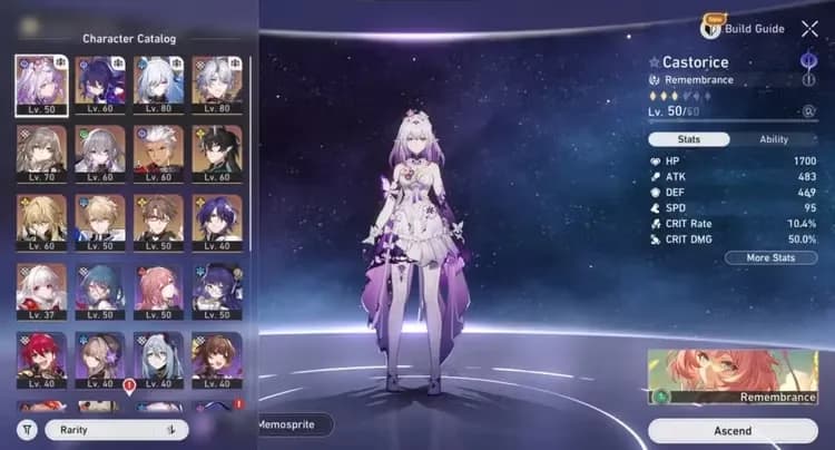 HSR EU TL60+ | Castoria, Seele, Aventurine, Jingliu, DH E1