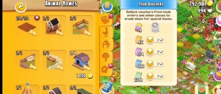 Hay Day LvL151 | Barn10000 | Silo5000+ | 700K Coins