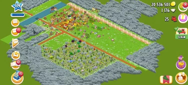 Hay Day LvL110+ | 21M Coins | Barn12K | Silo3100 | Full Farm