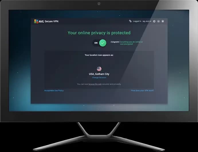 AVG Secure VPN Key (1 Year / 10 Devices)