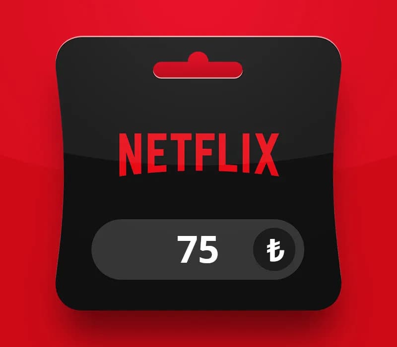 Netflix 75 TL Hediye Kartı - Hızlı Teslimat