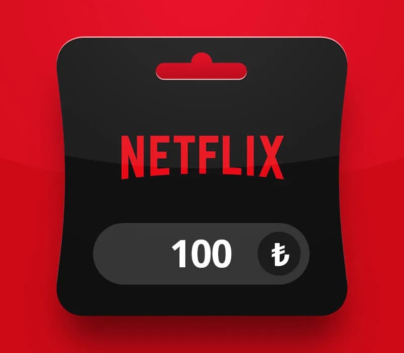 Netflix 100 TL Hediye Kartı - Hızlı Teslimat