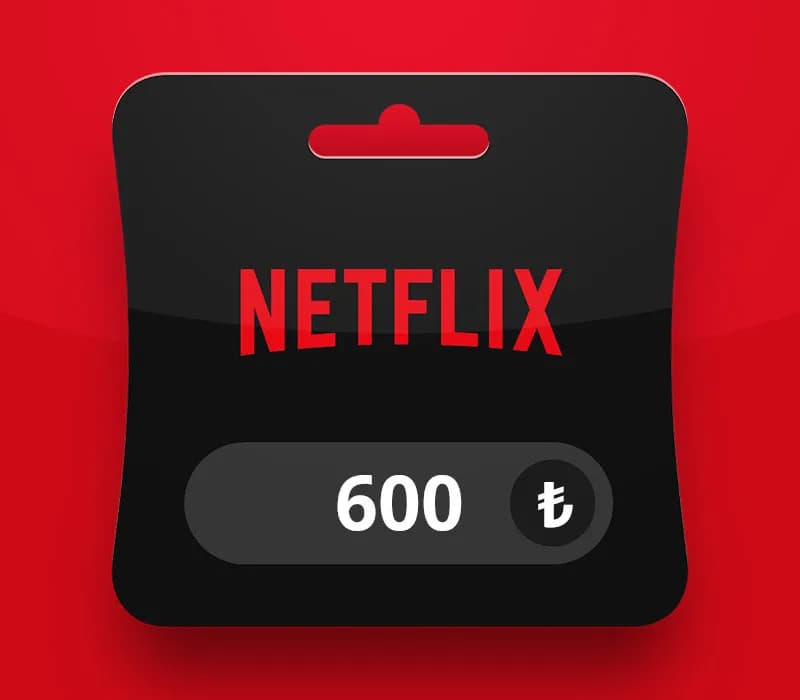 Netflix 600 TL Hediye Kartı - Hızlı Teslimat