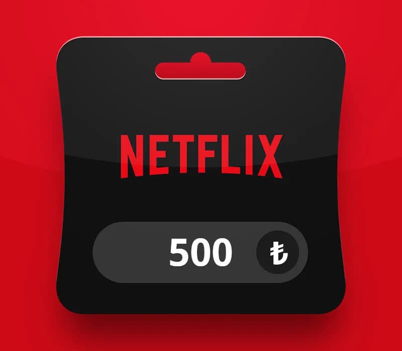 Netflix 500 TL Hediye Kartı - Hızlı Teslimat
