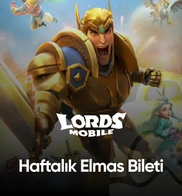 Lords Mobile Haftalık Elmas Bileti