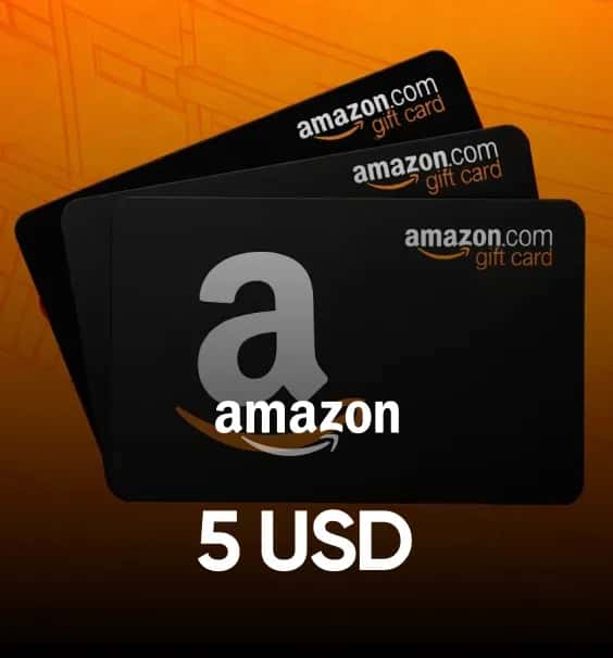 Amazon 5 USD Hediye Kartı