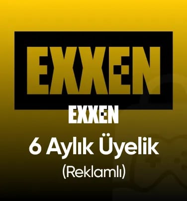 Exxen 6 Aylık Üyelik