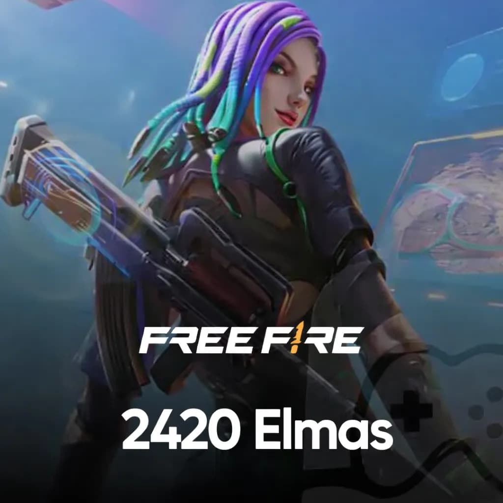 Free Fire 2420 Elmas