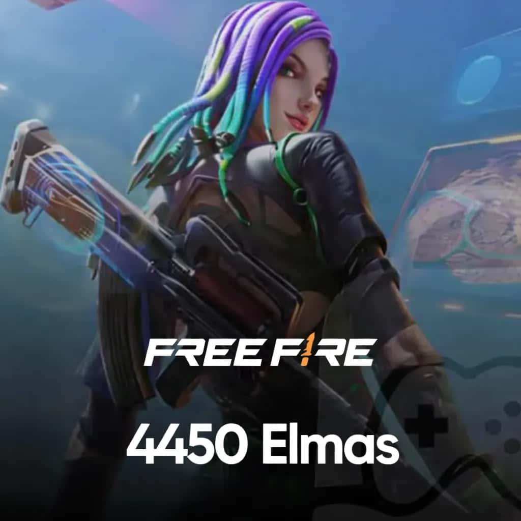 Free Fire 4450 Elmas