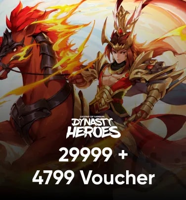 Dynasty Heroes: Legend Samkok 29999+4799 Voucher