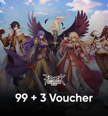 Ragnarok Idle Adventure Plus 99 + 3 Voucher