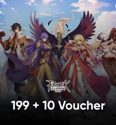 Ragnarok Idle Adventure Plus 199 + 10 Voucher