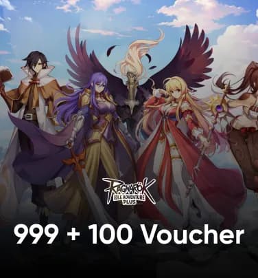 Ragnarok Idle Adventure Plus 999 + 100 Voucher