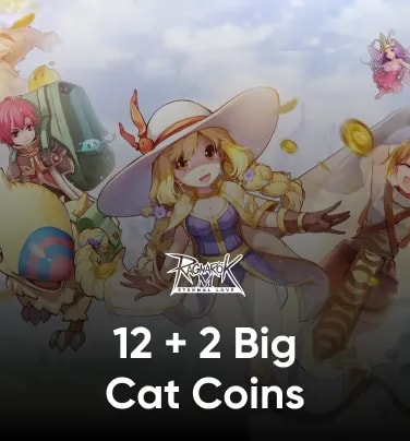 Ragnarok M: Eternal Love (SEA) 12+2 Big Cat Coins