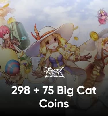 Ragnarok M: Eternal Love (SEA) 298+75 Big Cat Coins