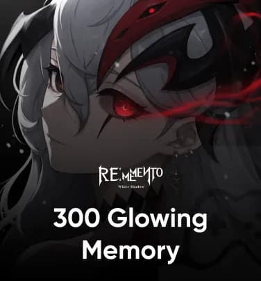 Rememento White Shadow 300 Glowing Memory
